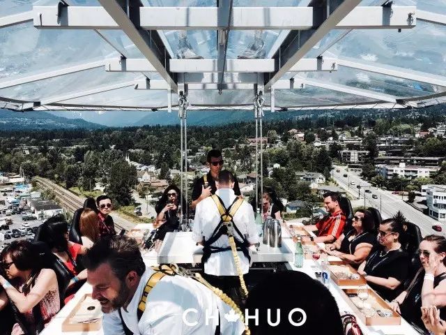 Eat with your life | Pro-test the sky restaurant, which is popular all over the world, 50 meters above the ground, making your taste buds tremble!