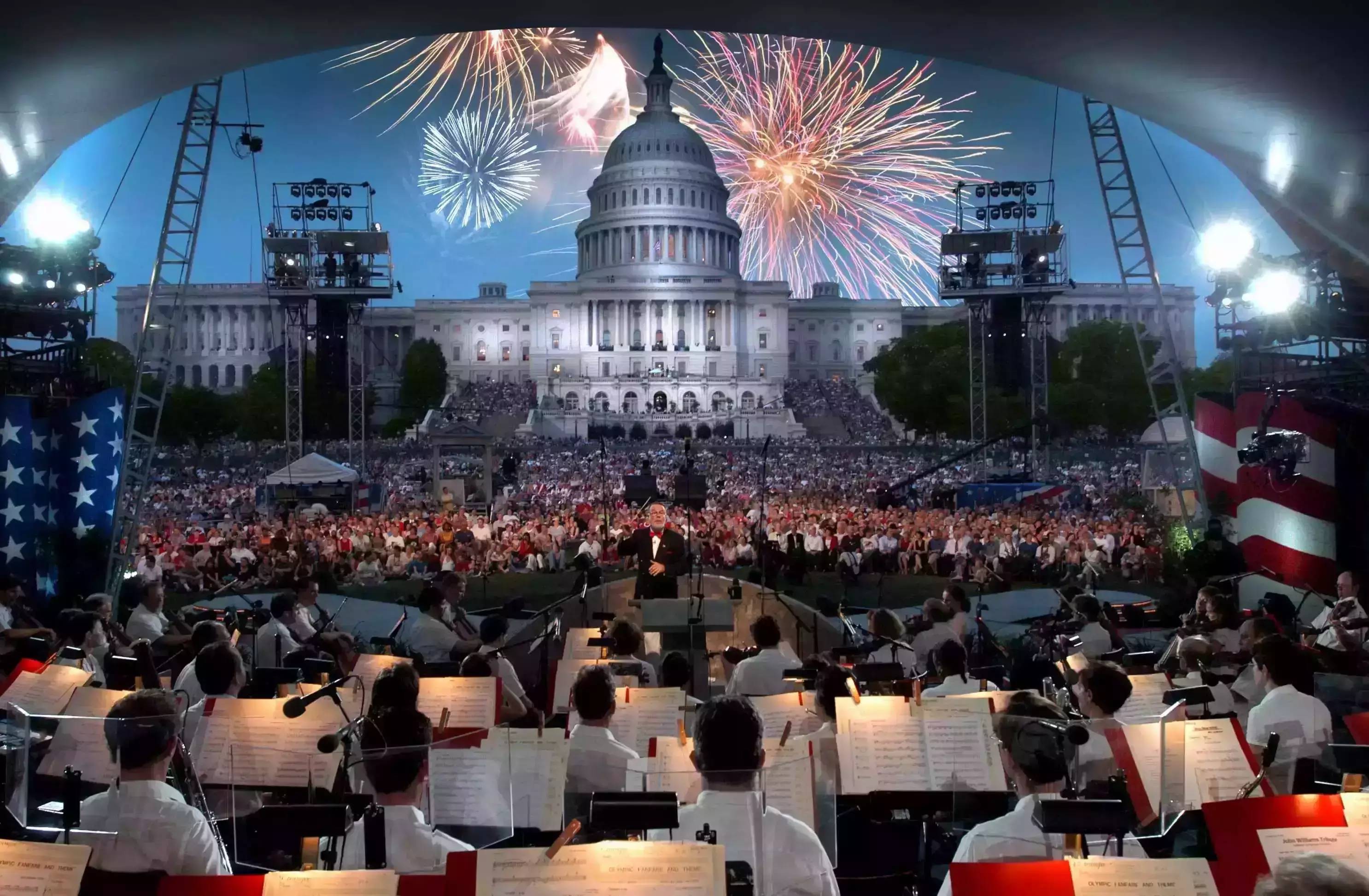 US imperial capital to watch fireworks-Washington DC | U.S. National Day Fireworks Guide