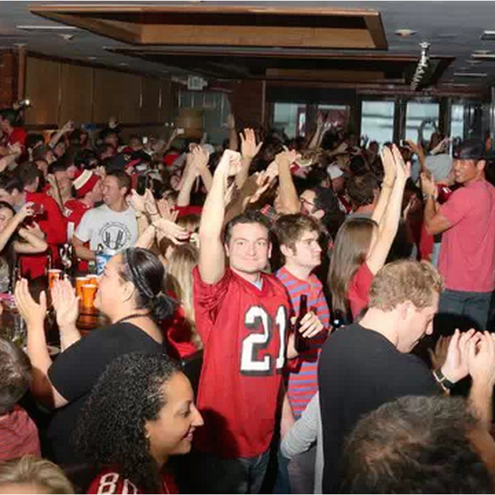 National event! Where is the most lively San Francisco Super Bowl watching bar?