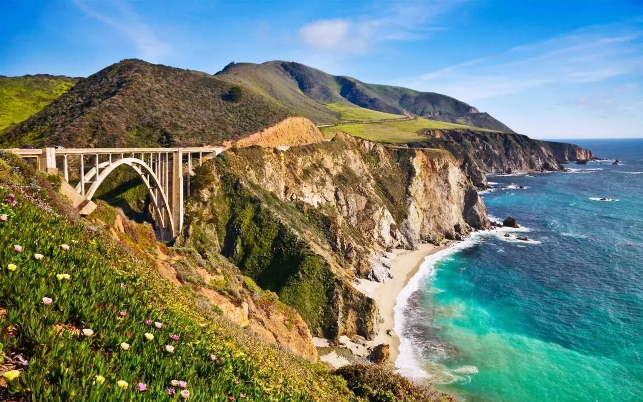 The happiest thing for Californians is that they have the most beautiful coastline in the world at their doorstep