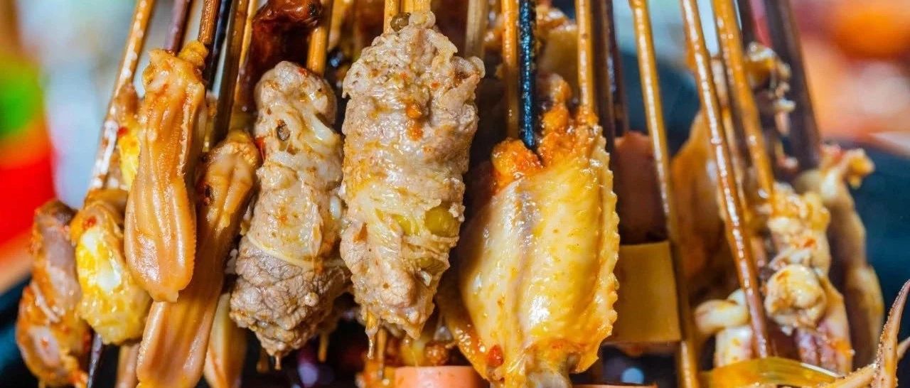 Favorite! 8 pieces of 8 / bit skewers can be eaten freely, net red hot and spicy, grilled fish skewers and roast ducks, this year's dinner place in Los Angeles is here!