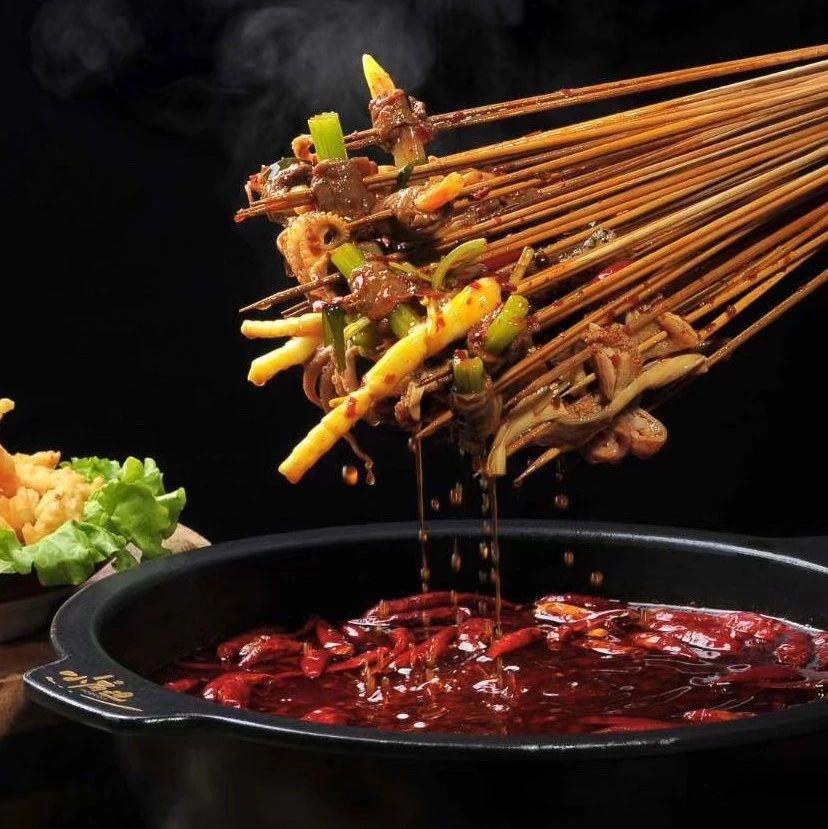 Popularity open! Free pot bottom, $0.99 for cooking! The 520th small pole pole skewered incense!